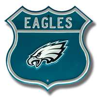 Philadelphia Eagles Steel Route Sign   