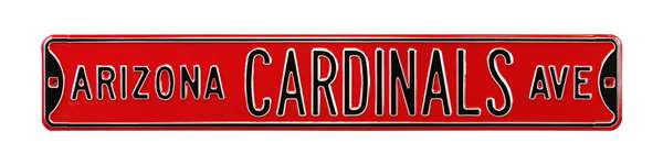 Arizona Cardinals Steel Street Sign-ARIZONA CARDINALS AVE    