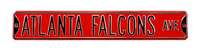 Atlanta Falcons Steel Street Sign-ATLANTA FALCONS AVE    