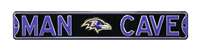 Baltimore Ravens Steel Street Sign with Logo-MAN CAVE   