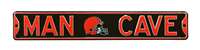 Cleveland Browns Steel Street Sign with Logo-MAN CAVE   