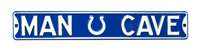 Indianapolis Colts Steel Street Sign with Logo-MAN CAVE   