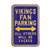 Minnesota Vikings Steel Parking Sign-ALL OTHERS WILL BE SACKED   