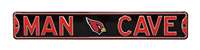 Arizona Cardinals Steel Street Sign with Logo-MAN CAVE   