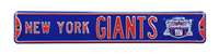 New York Giants Steel Street Sign with Logo-NEW YORK GIANTS SB-XLVI    