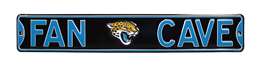 Jacksonville Jaguars Steel Street Sign with Logo-FAN CAVE   