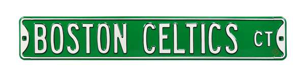 Boston Celtics Steel Street Sign-BOSTON CELTICS CT
