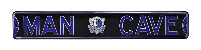 Dallas Mavericks Steel Street Sign with Logo-MAN CAVE    