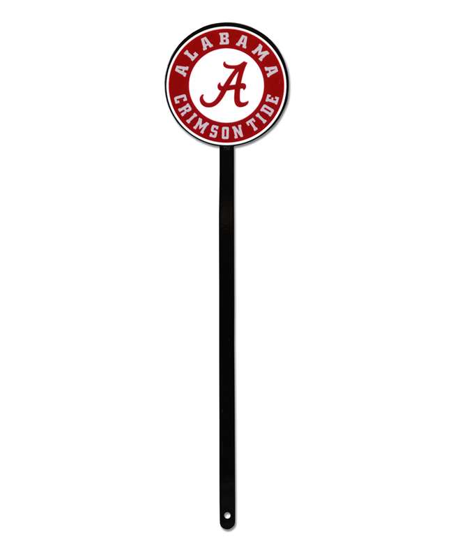 Alabama Crimson Tide Laser Cut Steel Garden Stake-Primary Logo