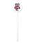 Wisconsin Badgers Laser Cut Steel Garden Stake-Bucky   