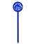 Boise State Broncos Laser Cut Steel Garden Stake-Blue   