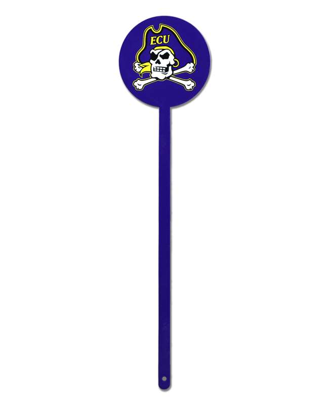 East Carolina Pirates Laser Cut Steel Garden Stake-Purple