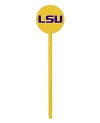 LSU Tigers Laser Cut Steel Garden Stake-Yellow   