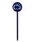 Penn State Nittany Lions Laser Cut Steel Garden Stake-Round Navy   