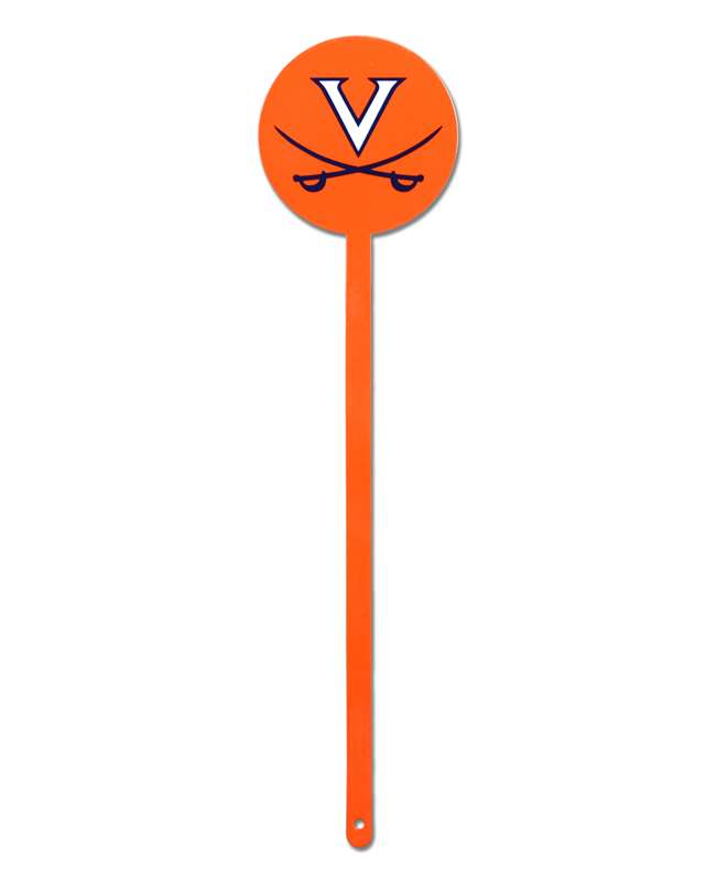 Virginia Cavaliers Laser Cut Steel Garden Stake-Orange