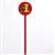 Iowa State Cyclones Laser Cut Steel Garden Stake-Leaning Cy 1983 Vintage   