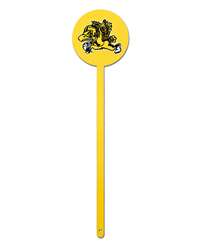 Iowa Hawkeyes Laser Cut Steel Garden Stake-Vintage Flying Herkey   