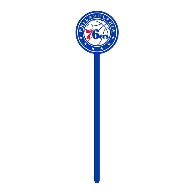 Philadelphia 76ers Laser Cut Steel Garden Stake