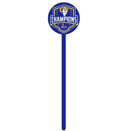 Los Angeles Rams Super Bowl LVI Champions Laser Cut Steel Garden Stake 