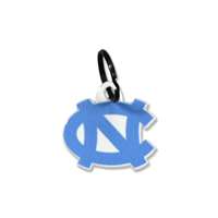 North Carolina Tar Heels Laser Cut Logo Steel Key Ring-Primary Logo   