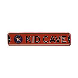 Houston Astros  Steel Kid Cave Sign   
