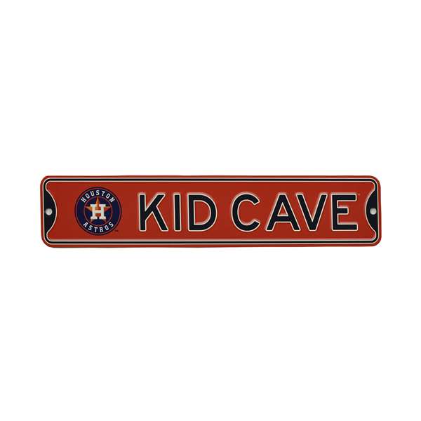 Houston Astros  Steel Kid Cave Sign   