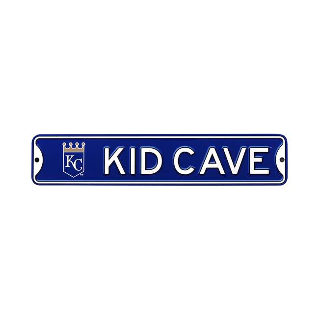 Kansas City Royals  Steel Kid Cave Sign   