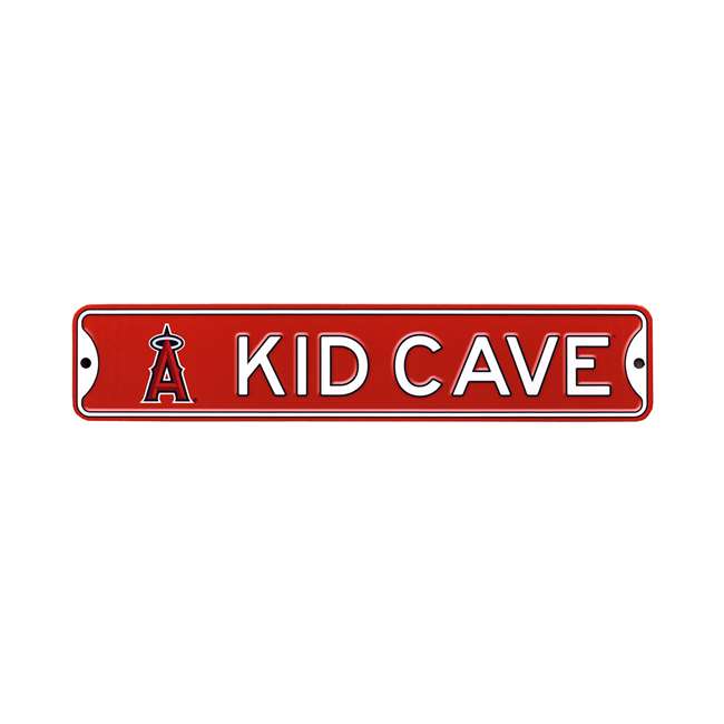 Los Angeles Angels  Steel Kid Cave Sign