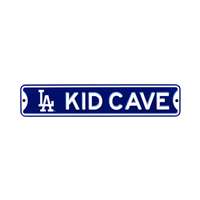 Los Angeles Dodgers  Steel Kid Cave Sign   