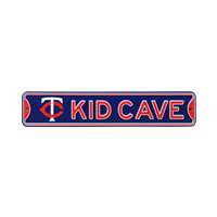 Minnesota Twins  Steel Kid Cave Sign   