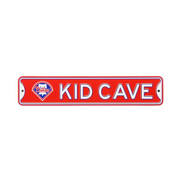 Philadelphia Phillies  Steel Kid Cave Sign   