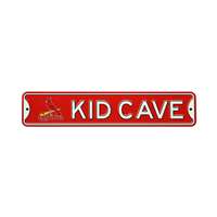 St Louis Cardinals  Steel Kid Cave Sign   