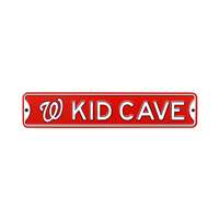 Washington Nationals  Steel Kid Cave Sign   