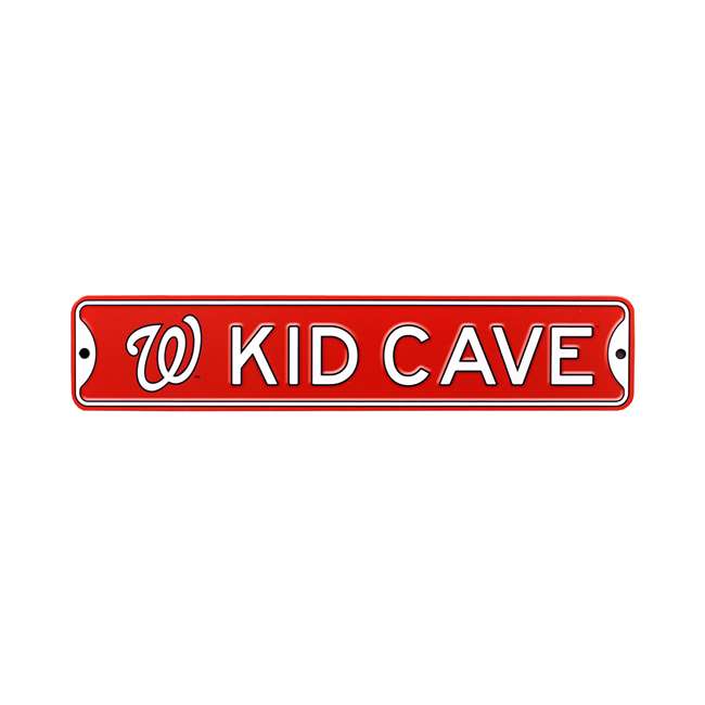 Washington Nationals  Steel Kid Cave Sign   