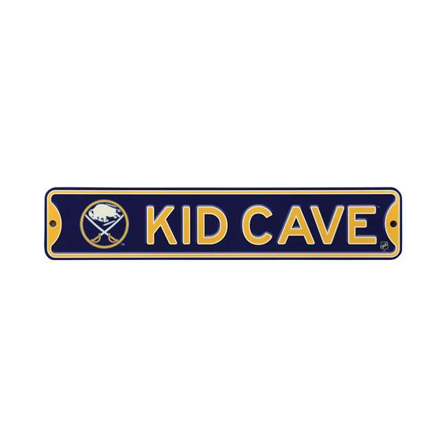 Buffalo Sabres  Steel Kid Cave Sign   