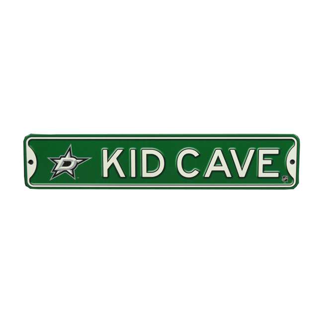 Dallas Stars  Steel Kid Cave Sign   