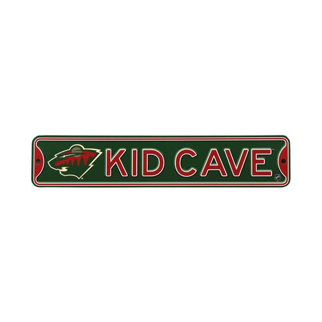 Minnesota Wild  Steel Kid Cave Sign