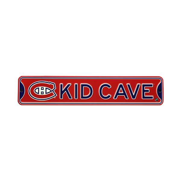 Montreal Canadiens  Steel Kid Cave Sign   