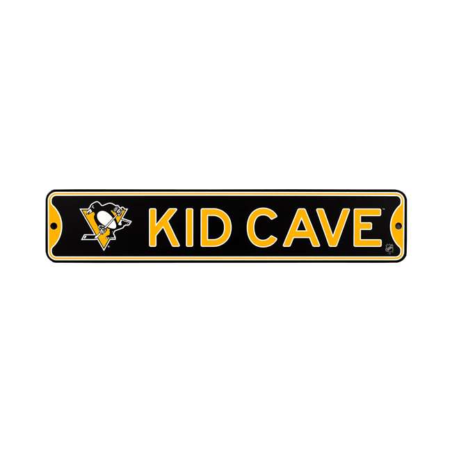 Pittsburgh Penguins  Steel Kid Cave Sign   