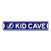 Tampa Bay Lightning Steel Kid Cave Sign   