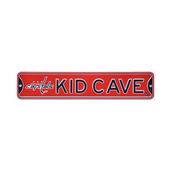 Washington Capitals  Steel Kid Cave Sign   