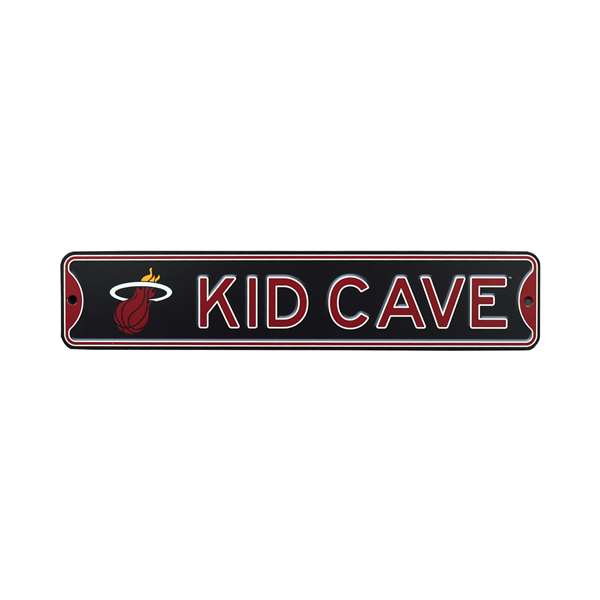 Miami Heat  Steel Kid Cave Sign   