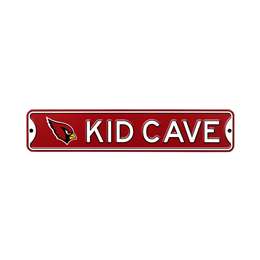 Arizona Cardinals Steel Kid Cave Sign   