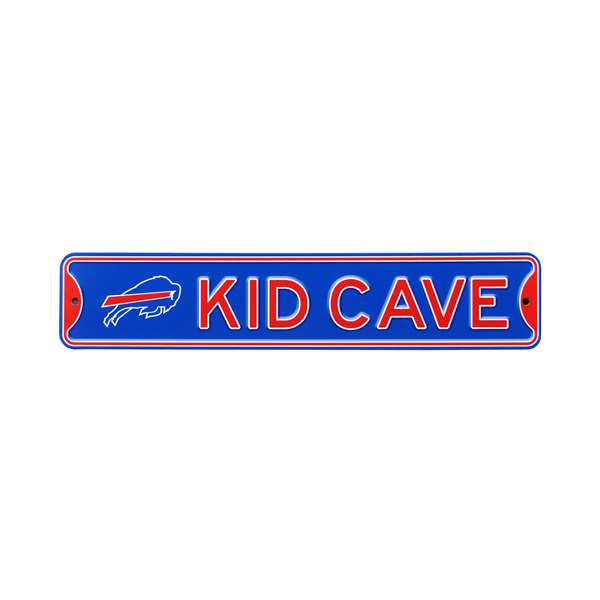 Buffalo Bills Steel Kid Cave Sign   