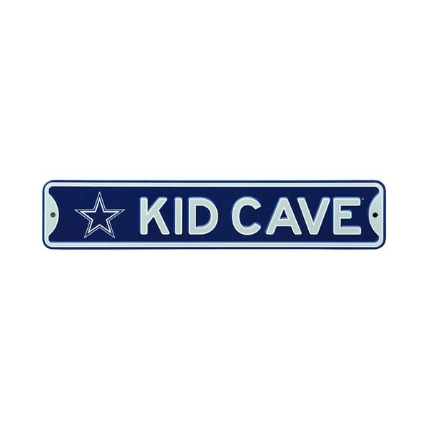 Dallas Cowboys Steel Kid Cave Sign   