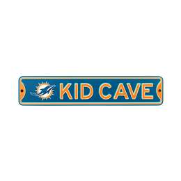 Miami Dolphins Steel Kid Cave Sign   