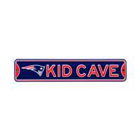 New England Patriots Steel Kid Cave Sign   