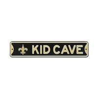 New Orleans Saints Steel Kid Cave Sign   