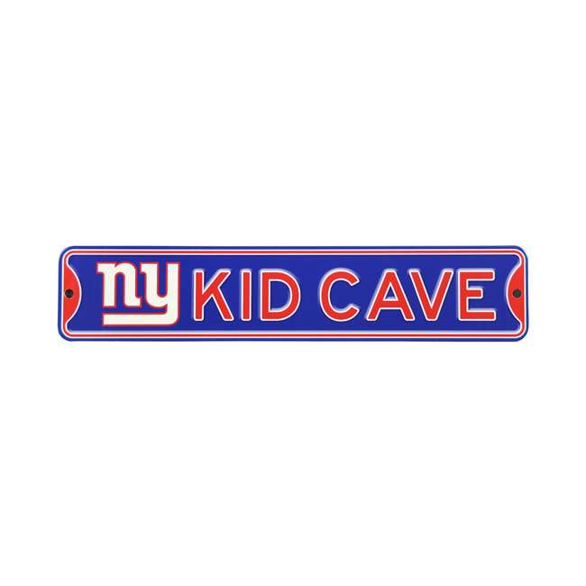 New York Giants Steel Kid Cave Sign   