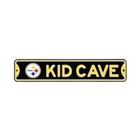 Pittsburgh Steelers Steel Kid Cave Sign   